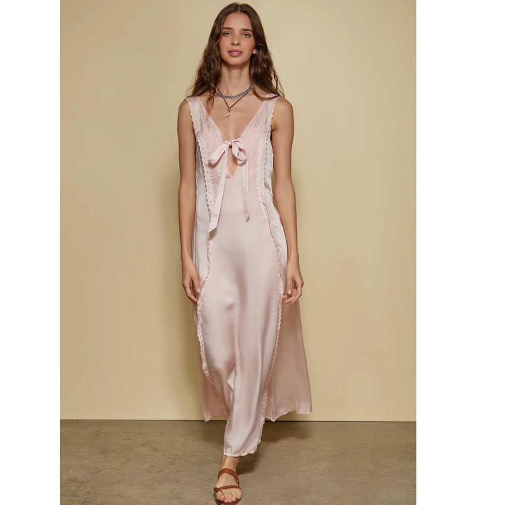 Ciao Lucia Serena dress cream